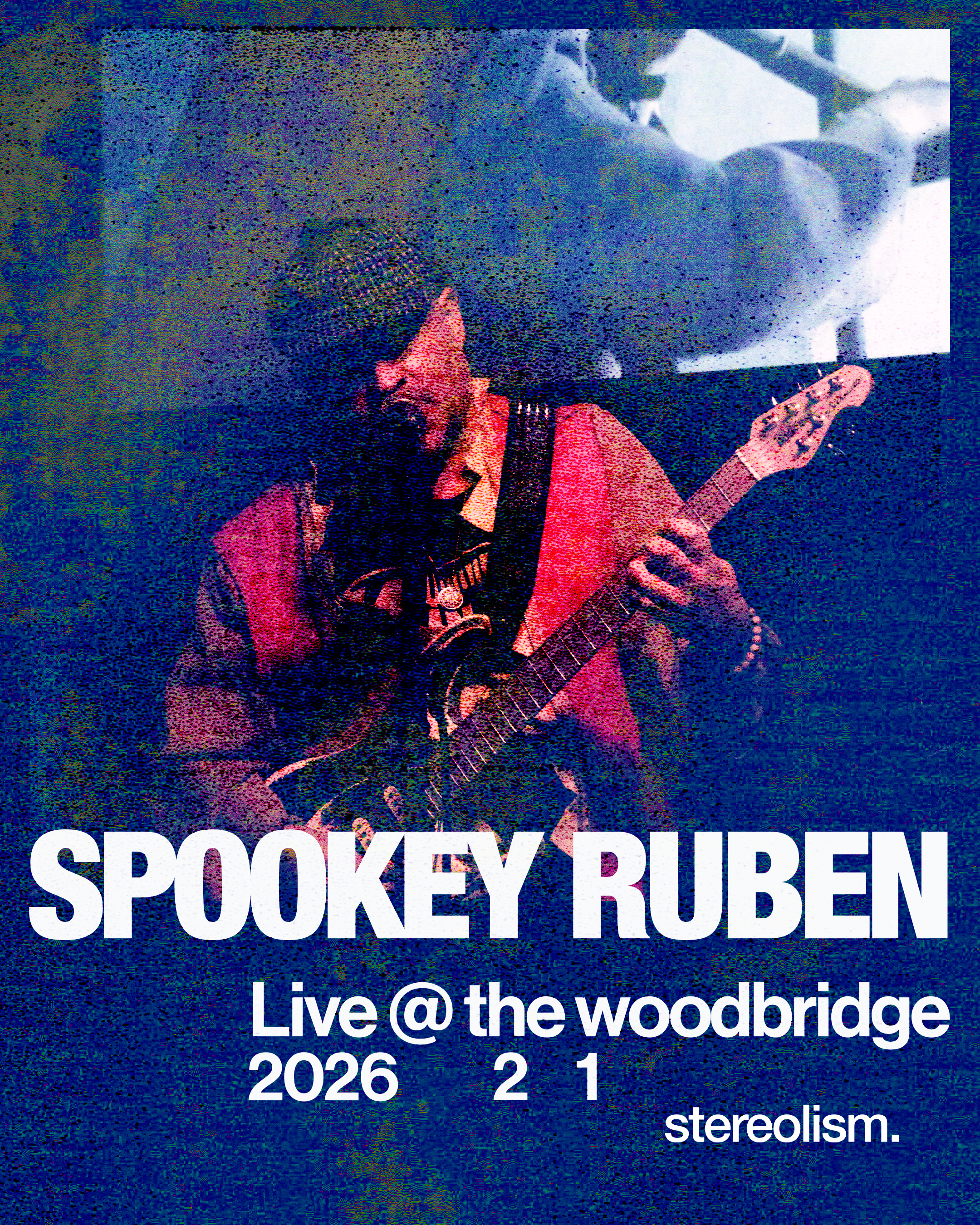 Spookey Ruben - Live Concert Flyer