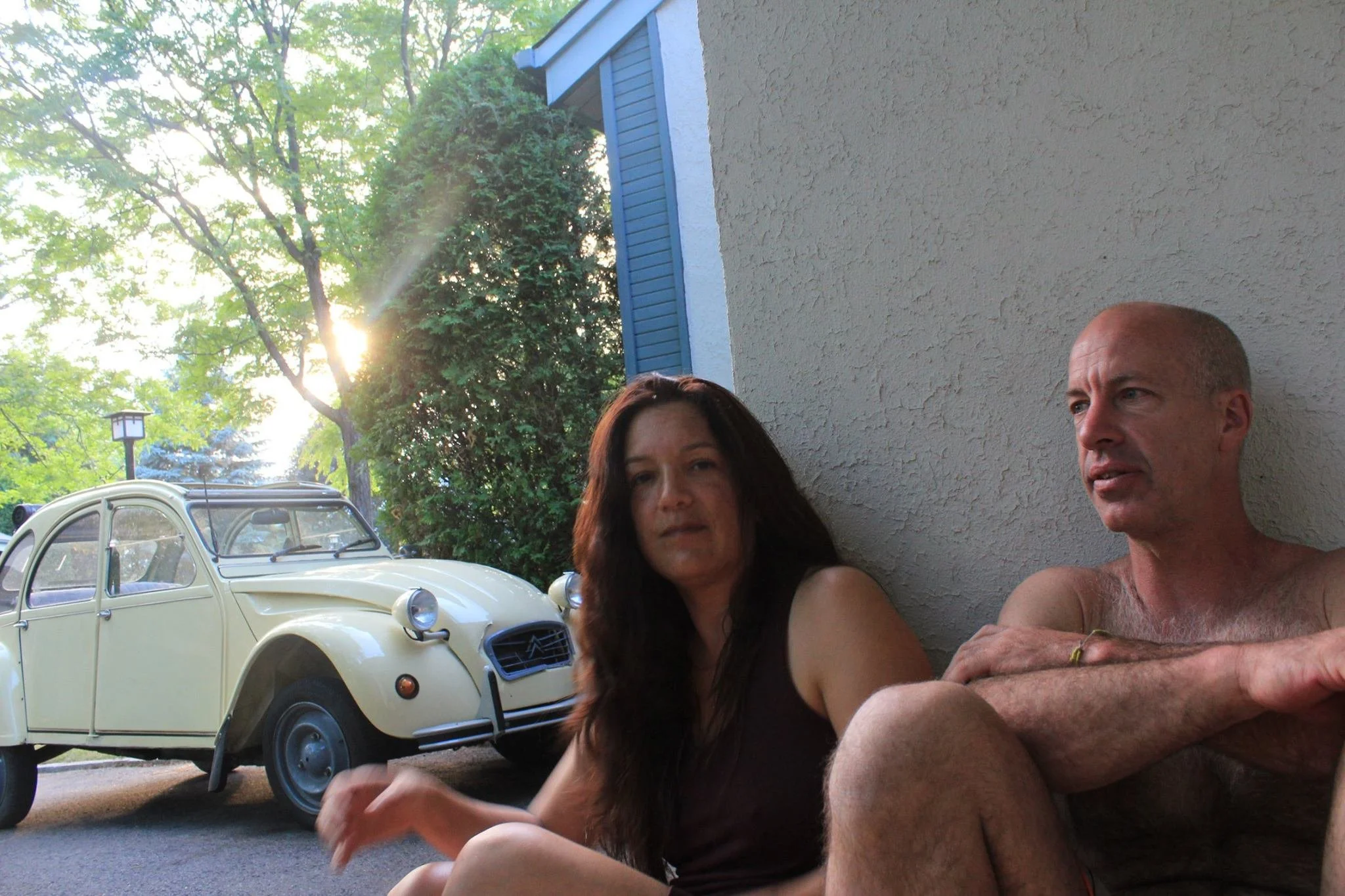 My parents and their Citröen