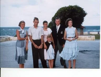My grandmother is the girl on the far right, circa late 50s