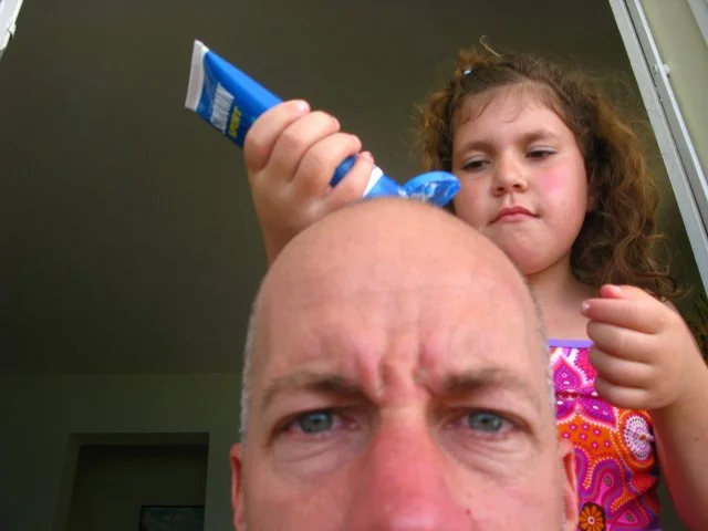 Dad and sister 