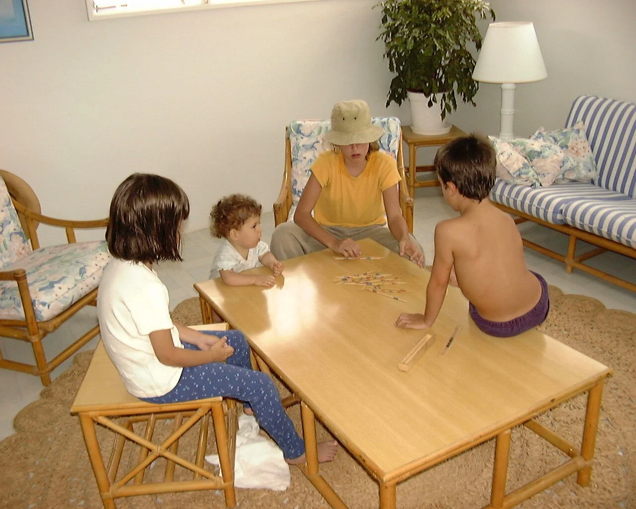 Me and my siblings in the 90s - first visit to Barbados