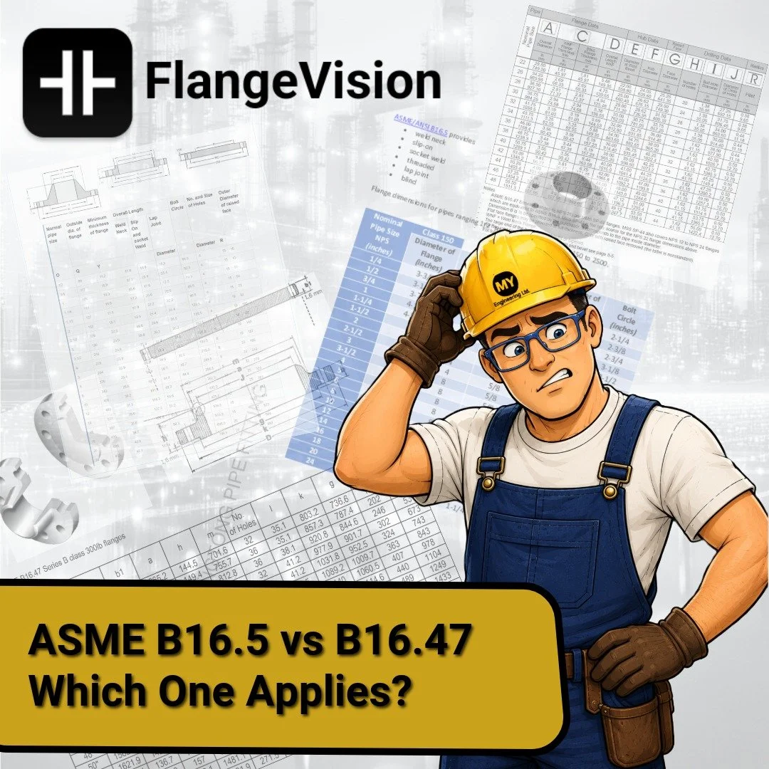 ASME B16.5 vs. B16.47: Which Standard Applies to Your Flange?&nbsp;