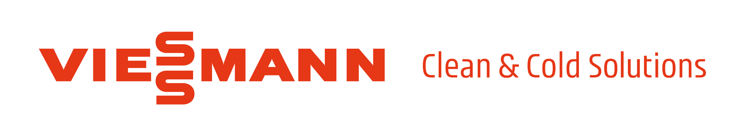 Viessmann logo with the text 'Clean & Cold Solutions' in orange.