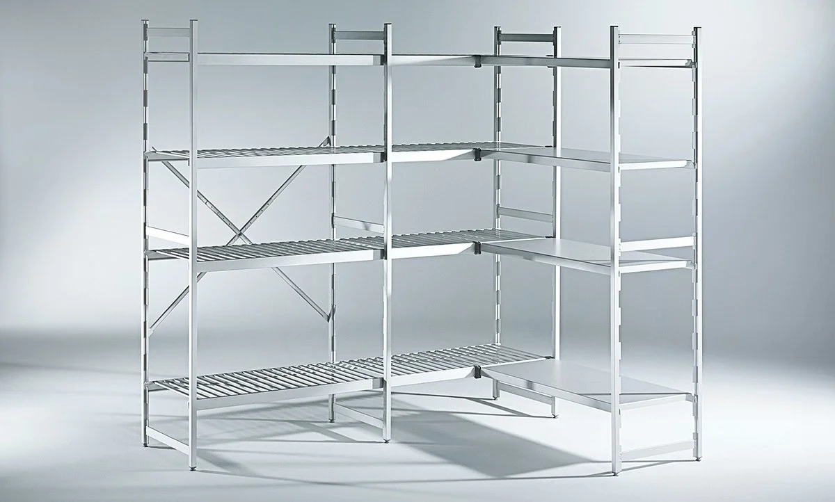 Cold store shelving, cold room storage. freezer room shelving and storage