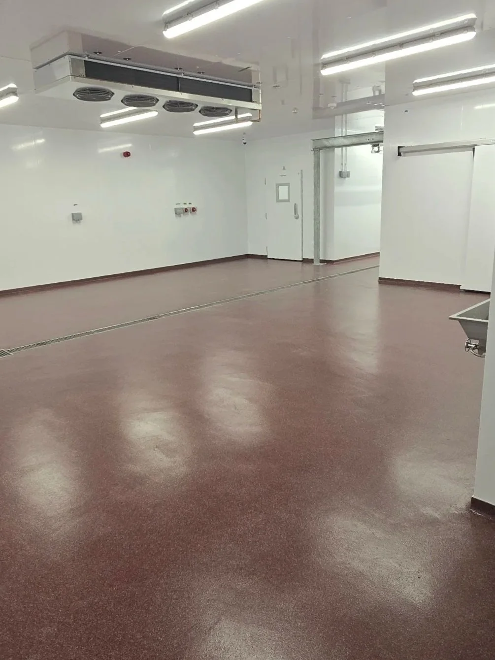 Production rooms, plant room, food production.