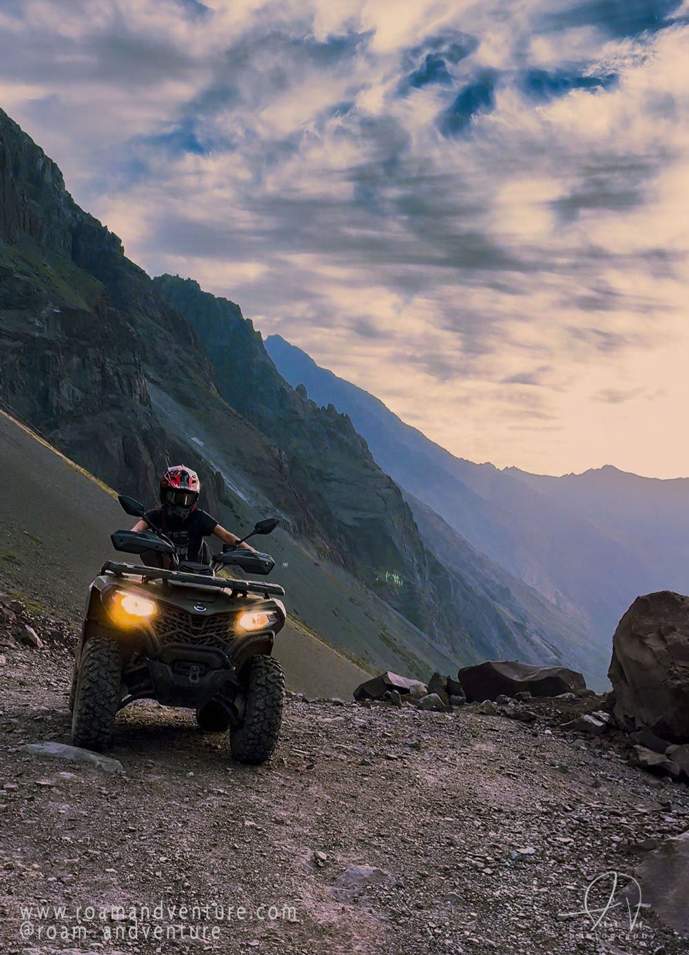 travel chile andes mountain ATV mountain adventure roamandventure.com