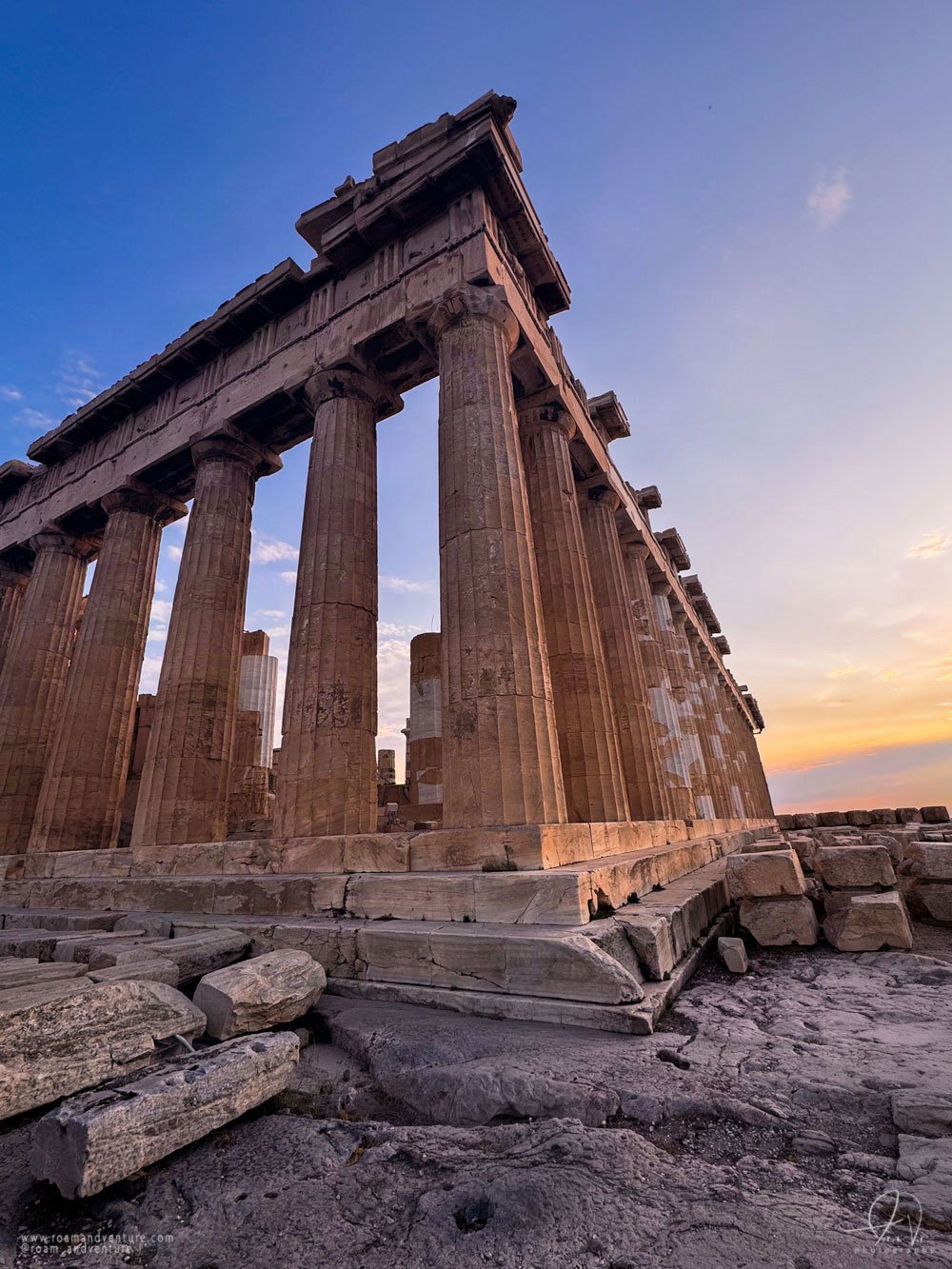 roamandventure parthenon athens greece