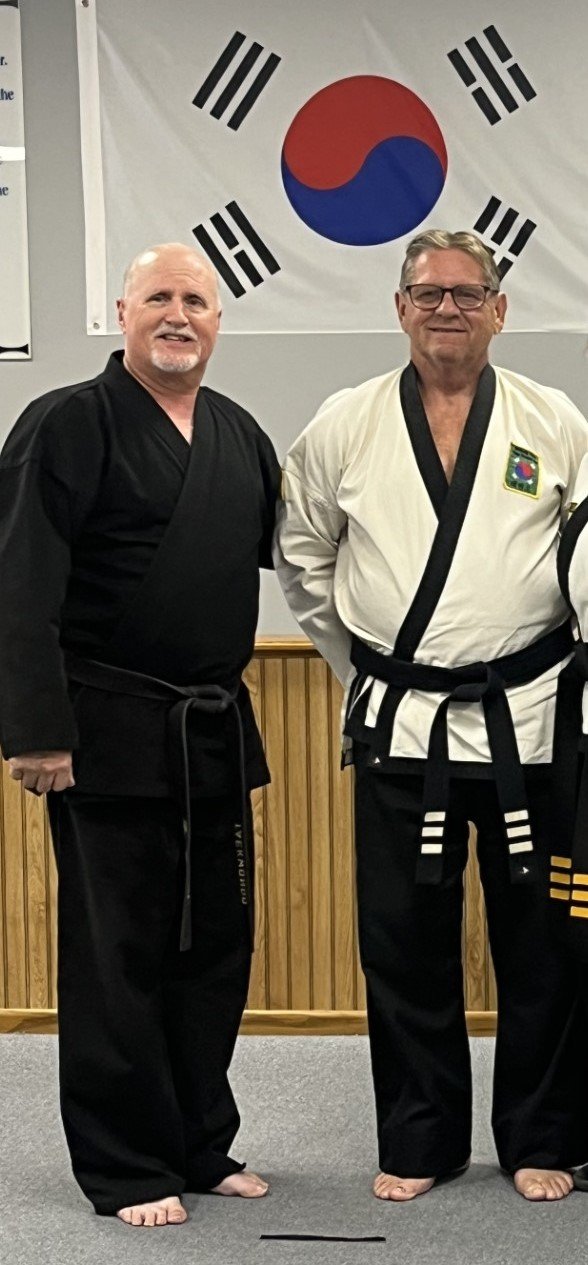 Black belt with Sahboonim