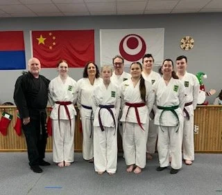 A mixed group of CWBBA students with Sahboonim