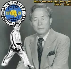 General Choi Hong Hi the founder of taekwondo