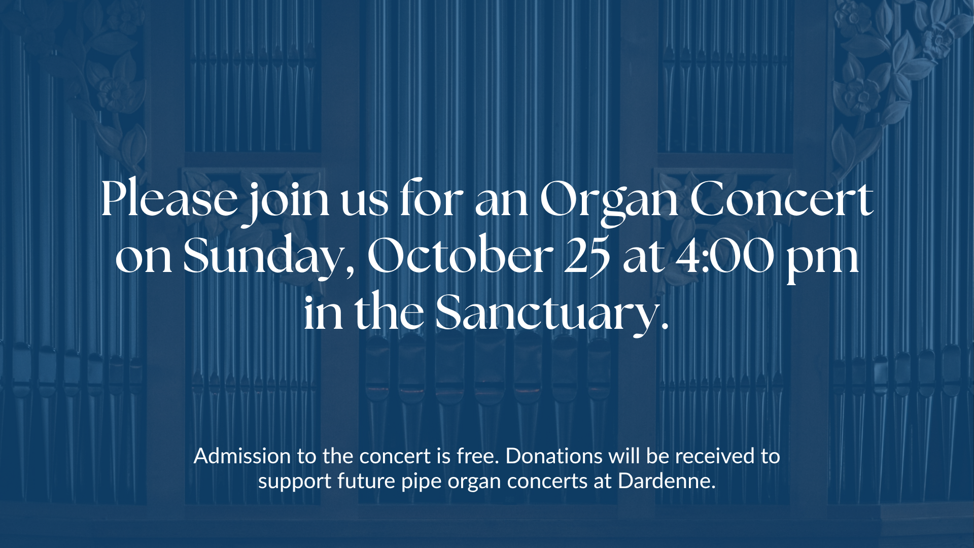 Organ Concert featuring Hedy Rothfuss
