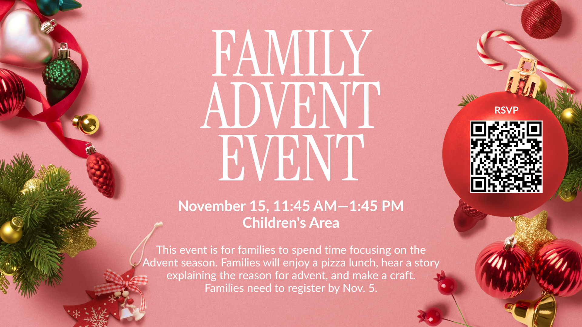 Family Advent Event