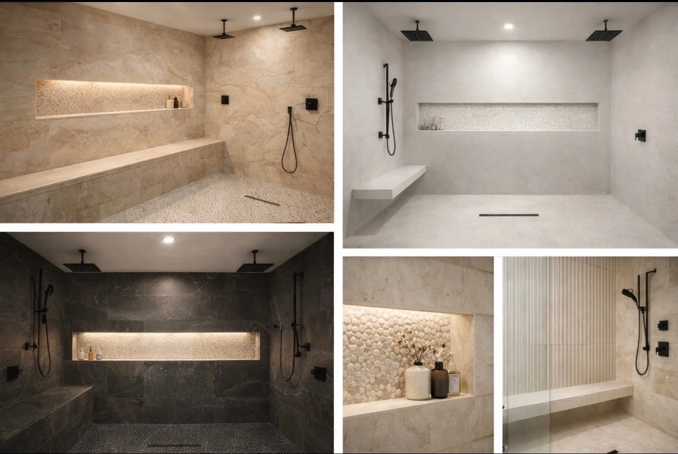 Custom Bathroom Design & Project Coordination