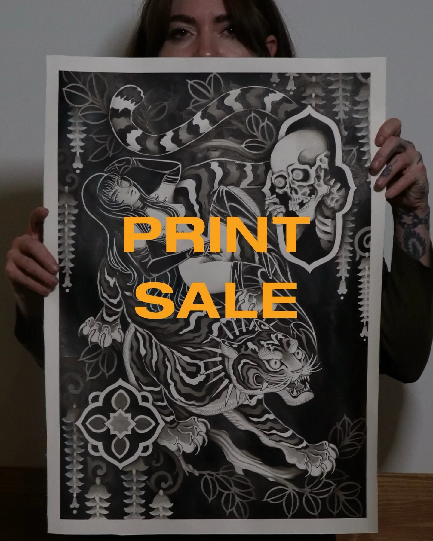 &bull;𖤓𝐏𝐑𝐈𝐍𝐓 𝐒𝐀𝐋𝐄𖤓&bull;
Putting together a small run of these.
18 &times; 24&rdquo;, $120.

Pre-orders open now.
DM if you want to snag one