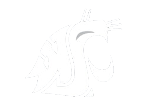 Stylized drawing of a fish with fins and a flowing tail.