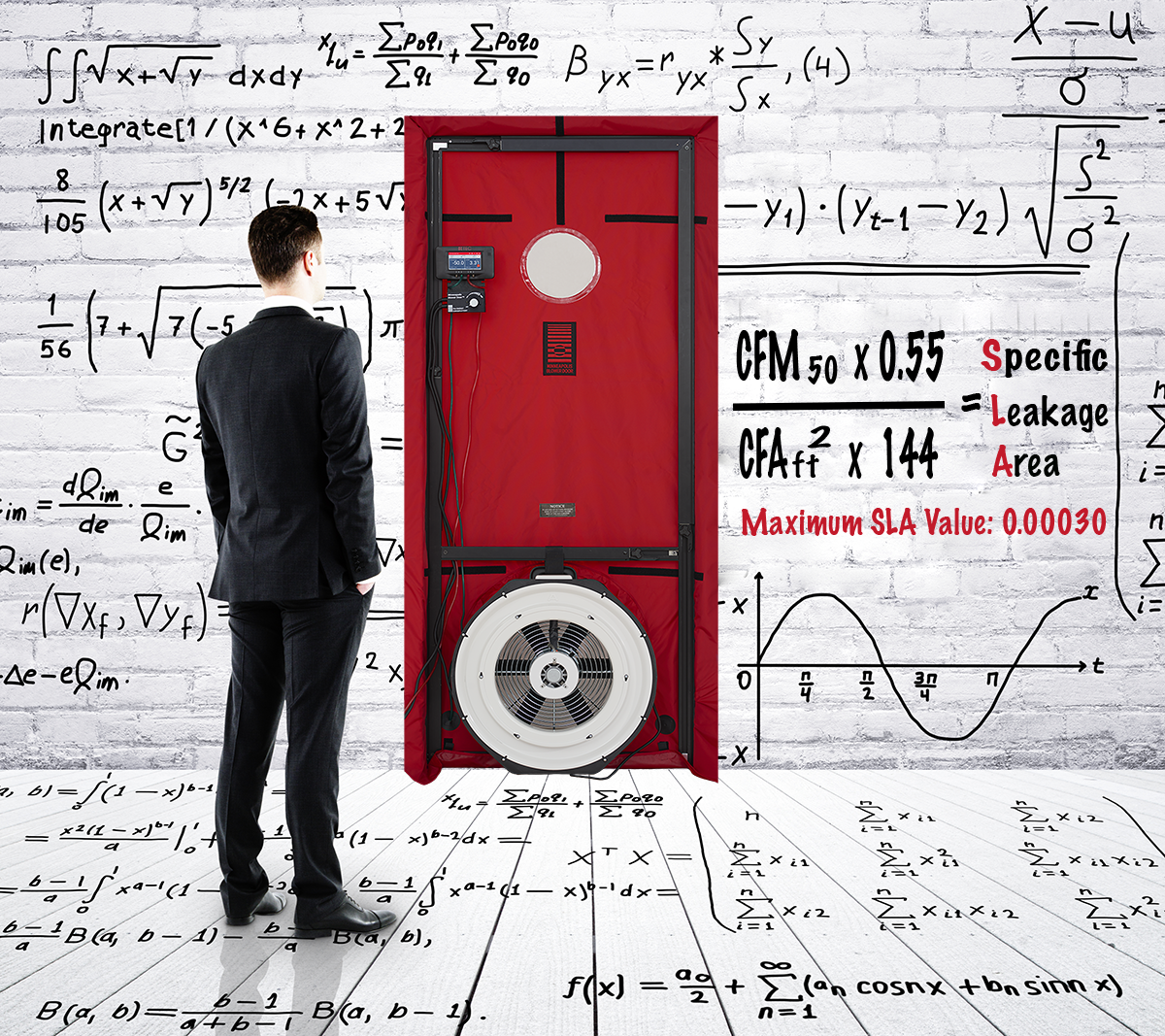 WA Energy Code Air Leakage testing Blower Door Testing by Northwest Infrared