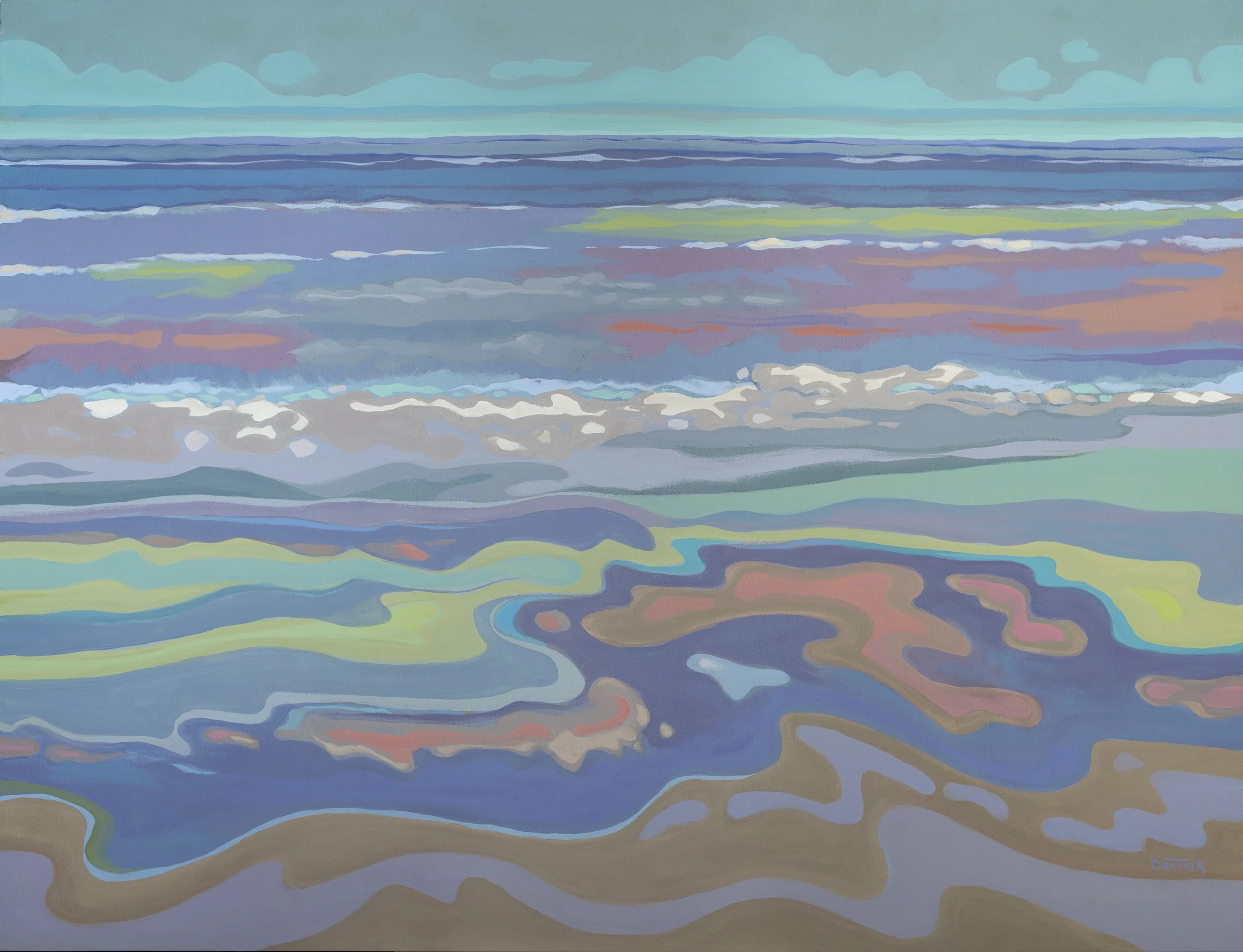 Tide Pool, 48" x 60"