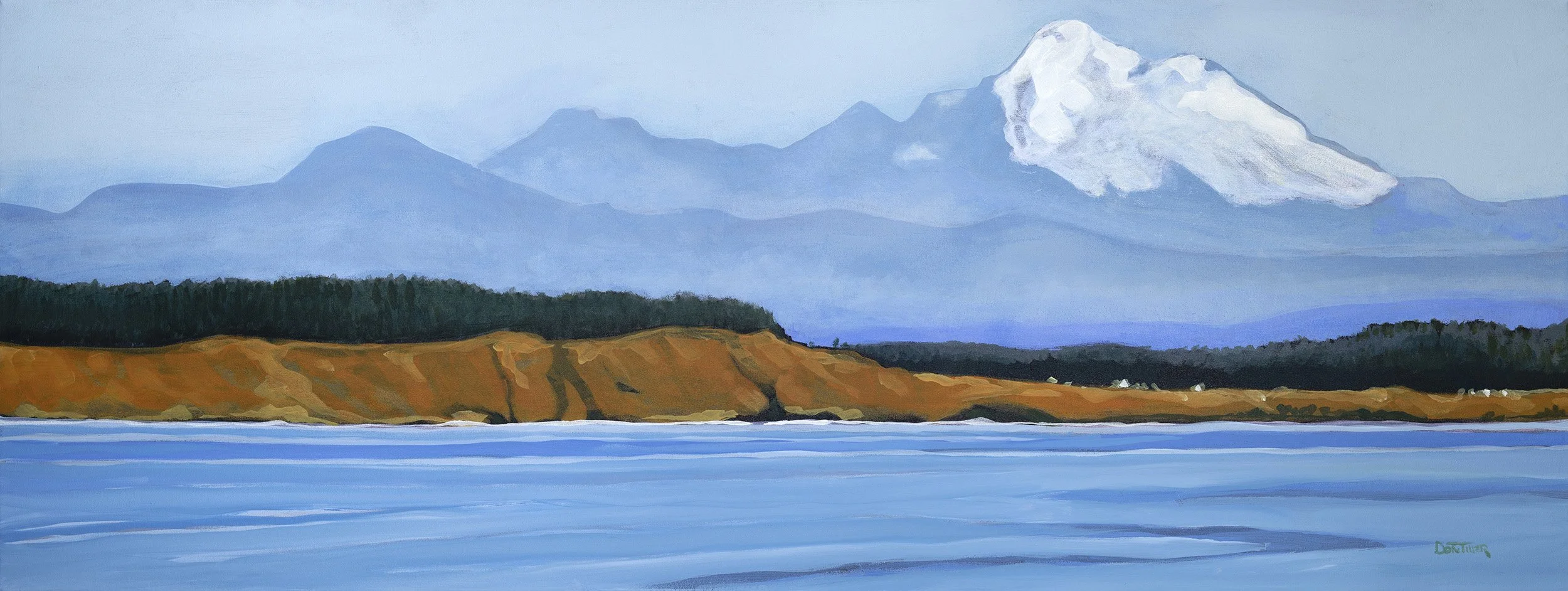 Mt. Baker Snowcap, 24" x 64"