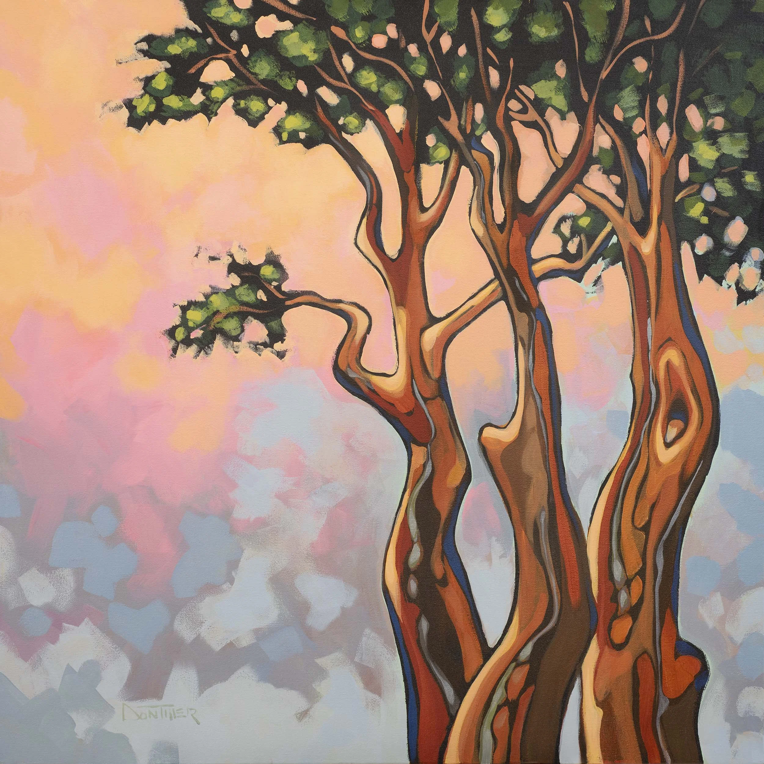 Fading Light, 40" x 40"