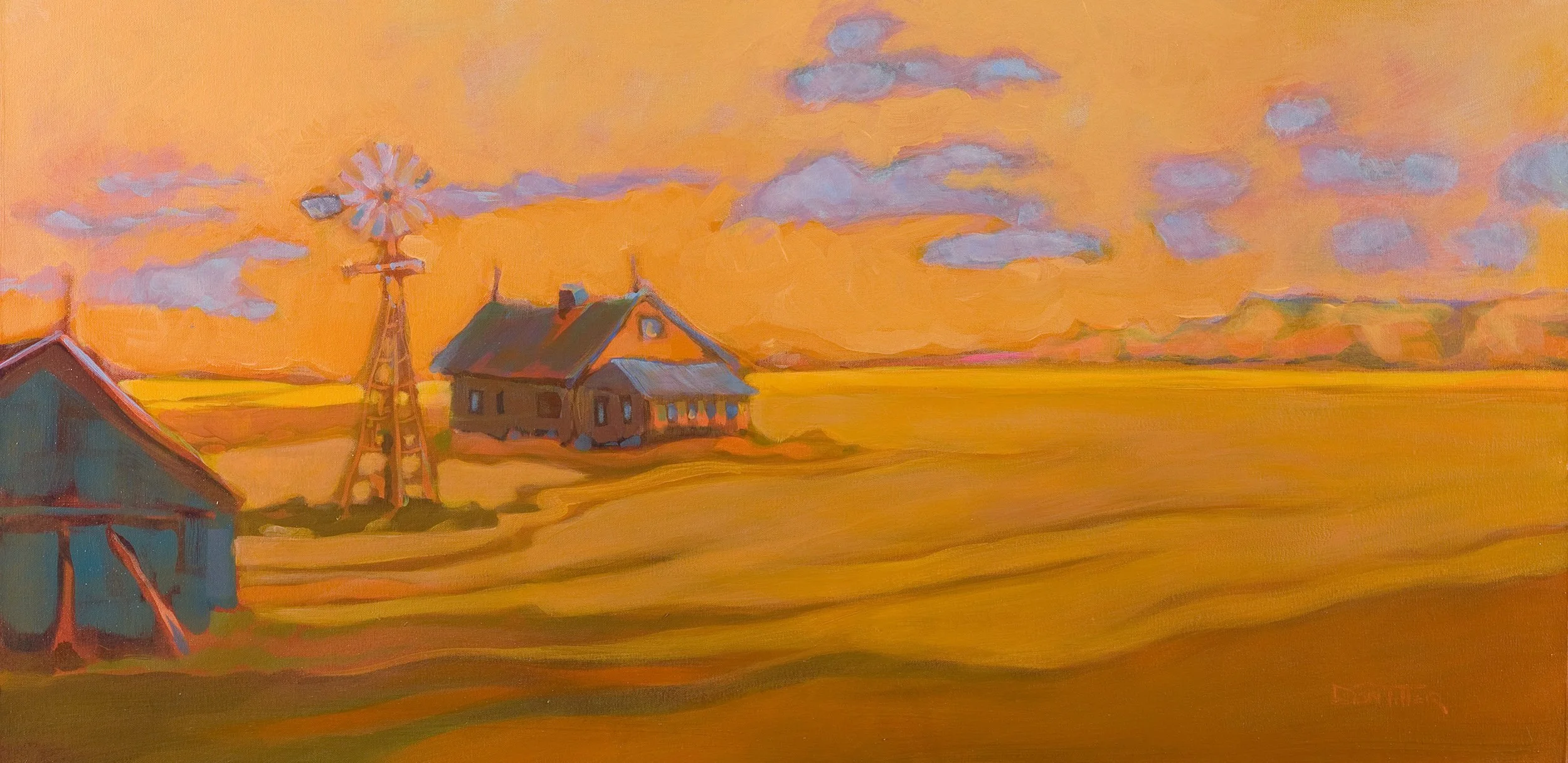 Prairie Heat, 20" x 40"