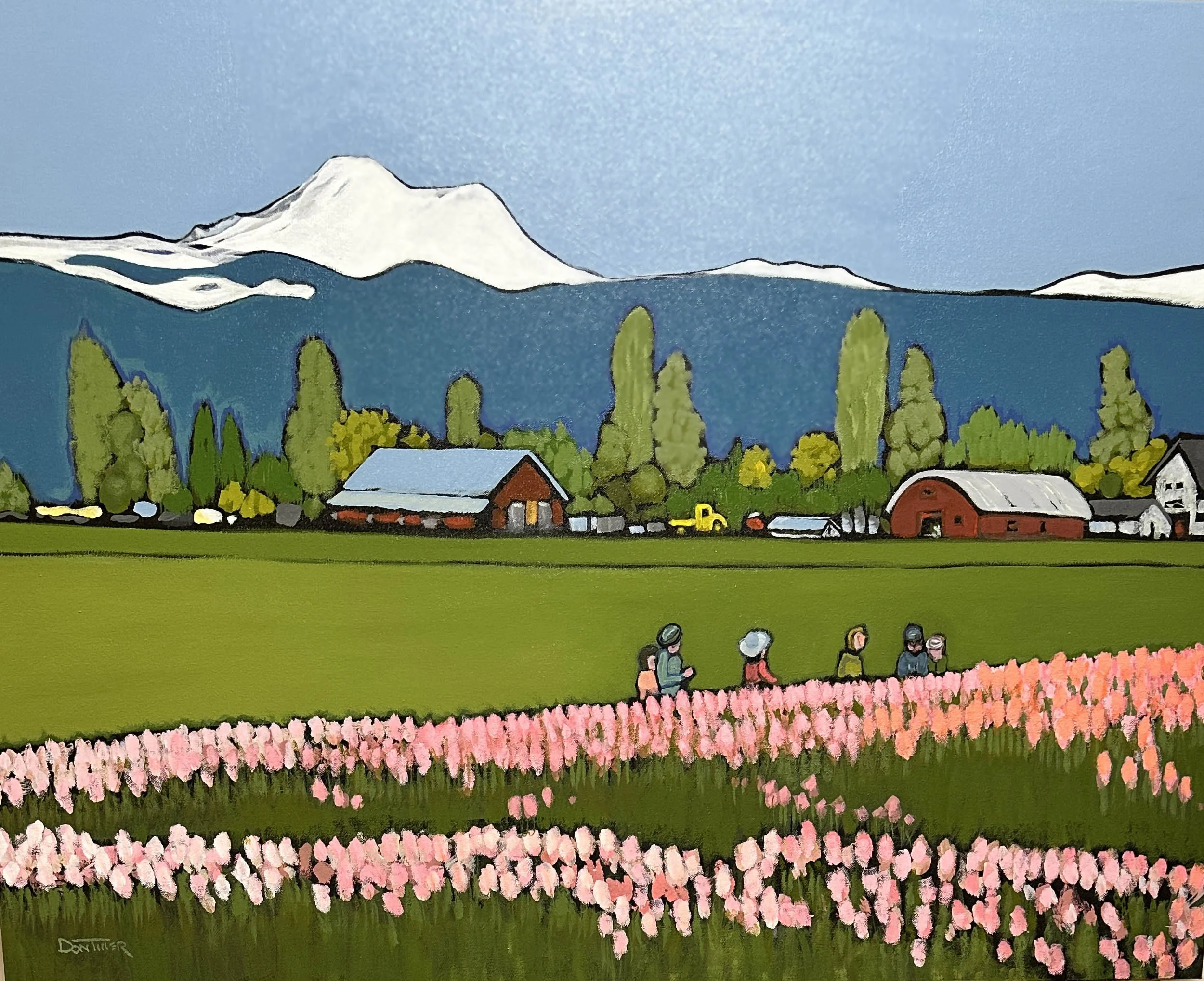 Tulip Time,30" x 40"