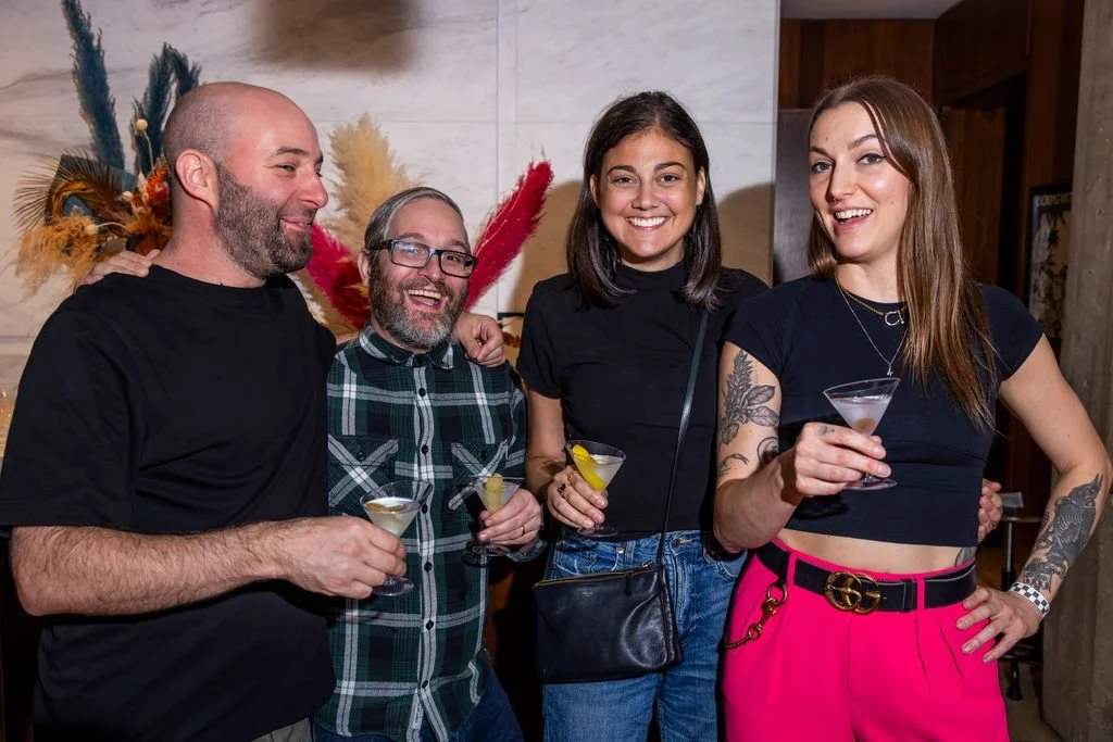 Talent from the 2025 Martini Expo in New York.