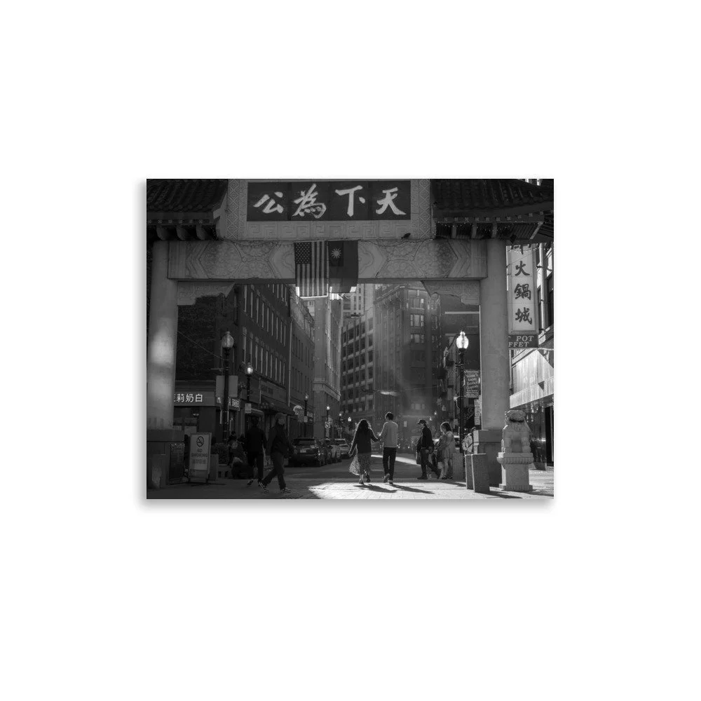 Love under the Chinatown Gate 11x14