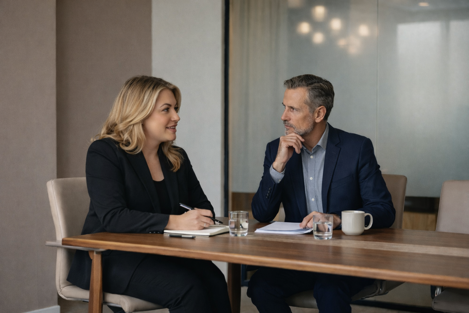 Advisory team meeting for ongoing strategic partnership