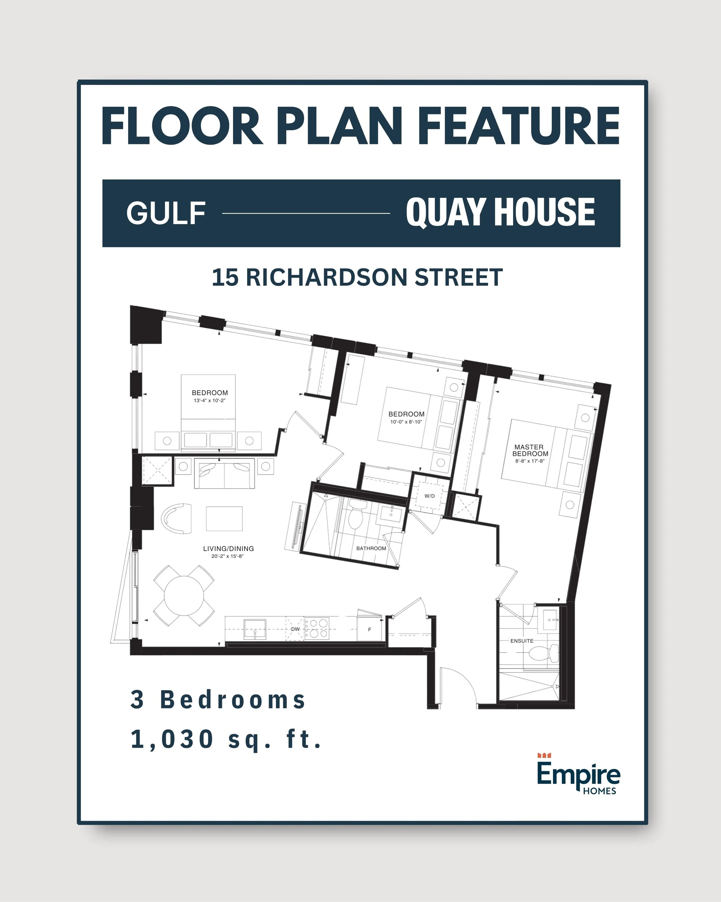 🏙️ Your downtown Toronto lifestyle starts at Quay House!

Explore the Gulf: 3 bedrooms and 1,030 sq. ft., steps from the waterfront. Enjoy a 1.99% fixed mortgage rate for 3 years or up to $45K in closing credits&mdash;plus $0 closing costs and one y