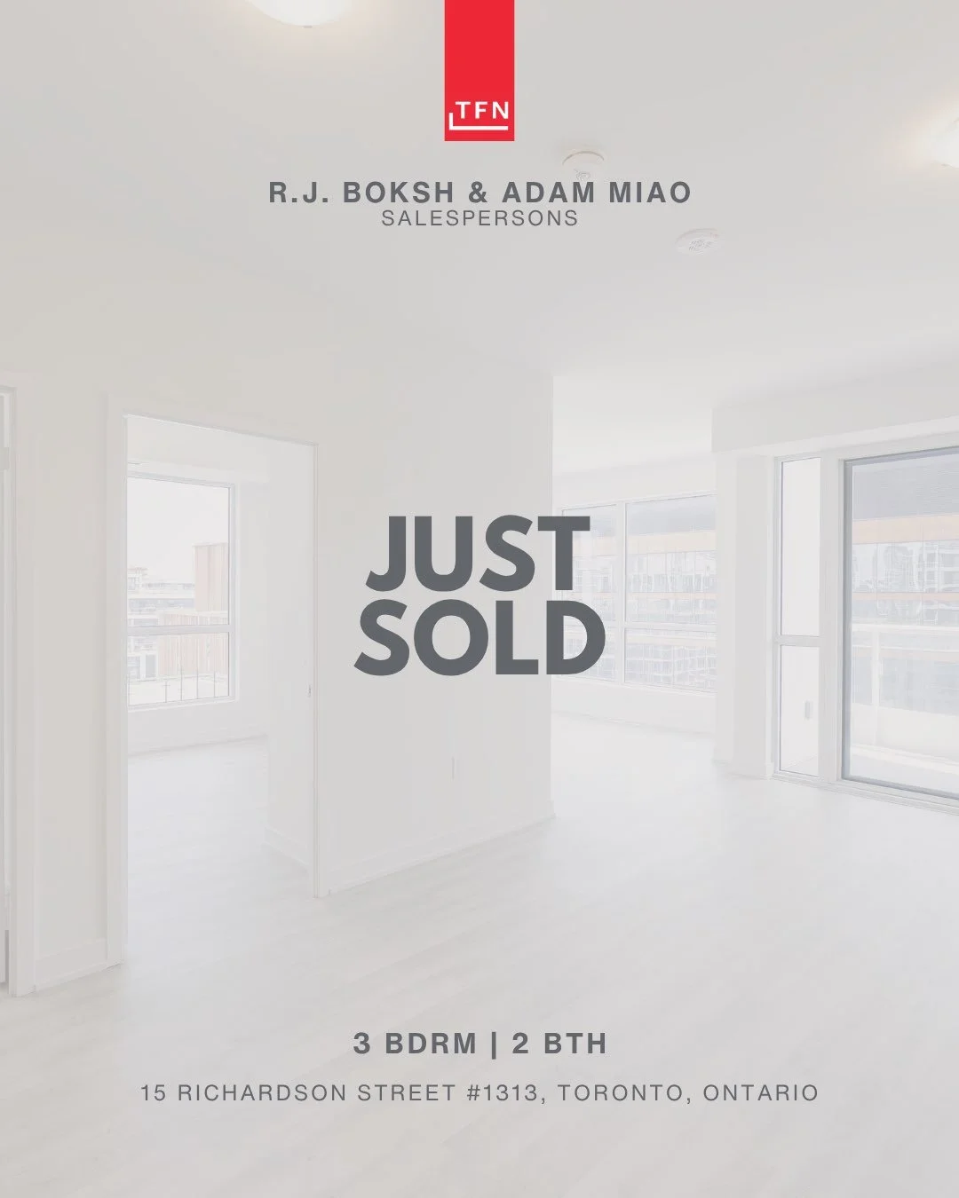 🚨 JUST SOLD &amp; JUST LEASED 🚨

Congratulations to our TFN agents on another round of successful transactions across the GTA! 🎉

🏡 Thinking of buying, selling, or leasing? Let&rsquo;s connect.

#TFNRealty #JustSold #JustLeased #RealEstateSuccess
