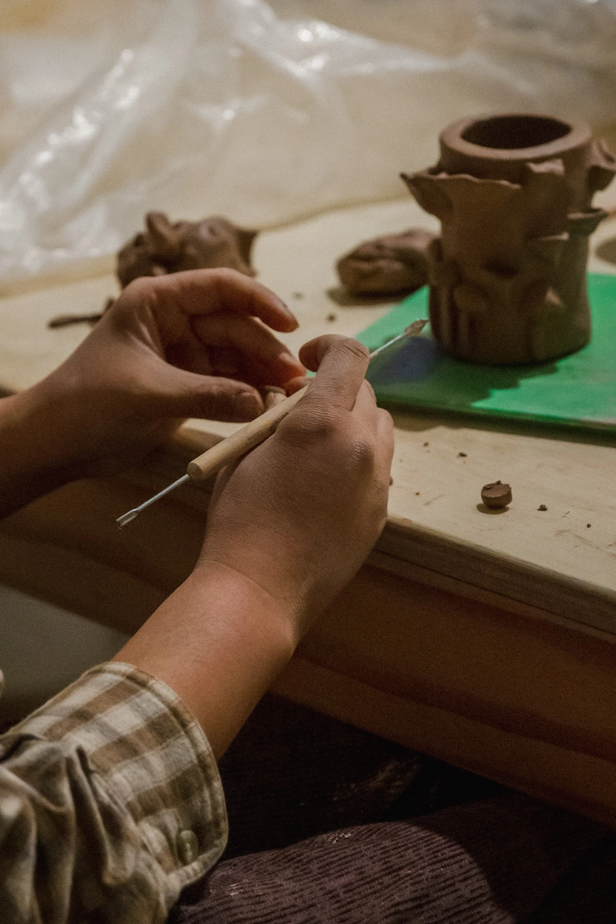 Early Bird! Introduction To Clay | Wednesday April 1st - May 6th 10:30 - 1pm