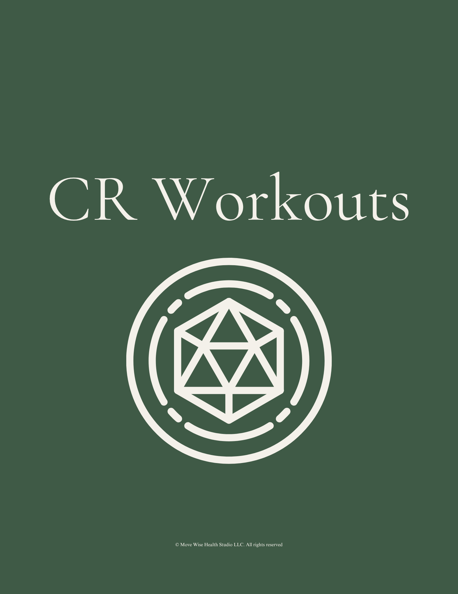 CR WORKOUTS