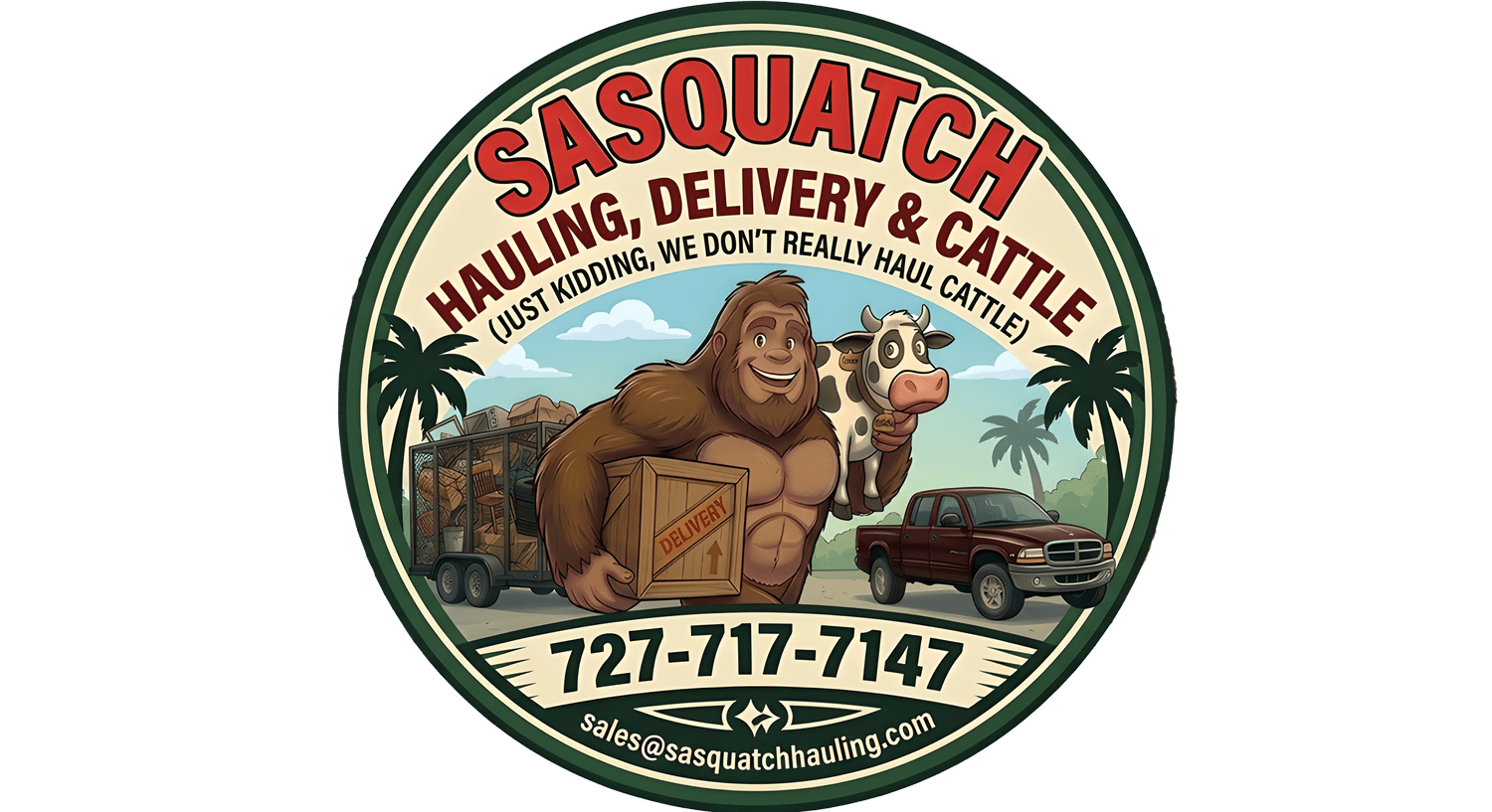 Sasquatch Hauling, Delivery &amp; Cattle
