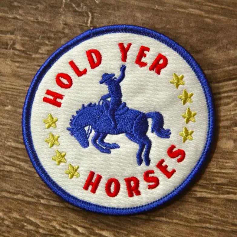Hold Yer Horses Patch