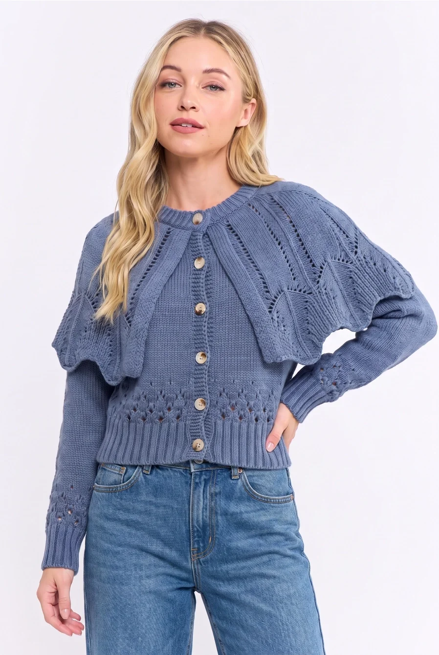 The "Katy" Knit Capelet