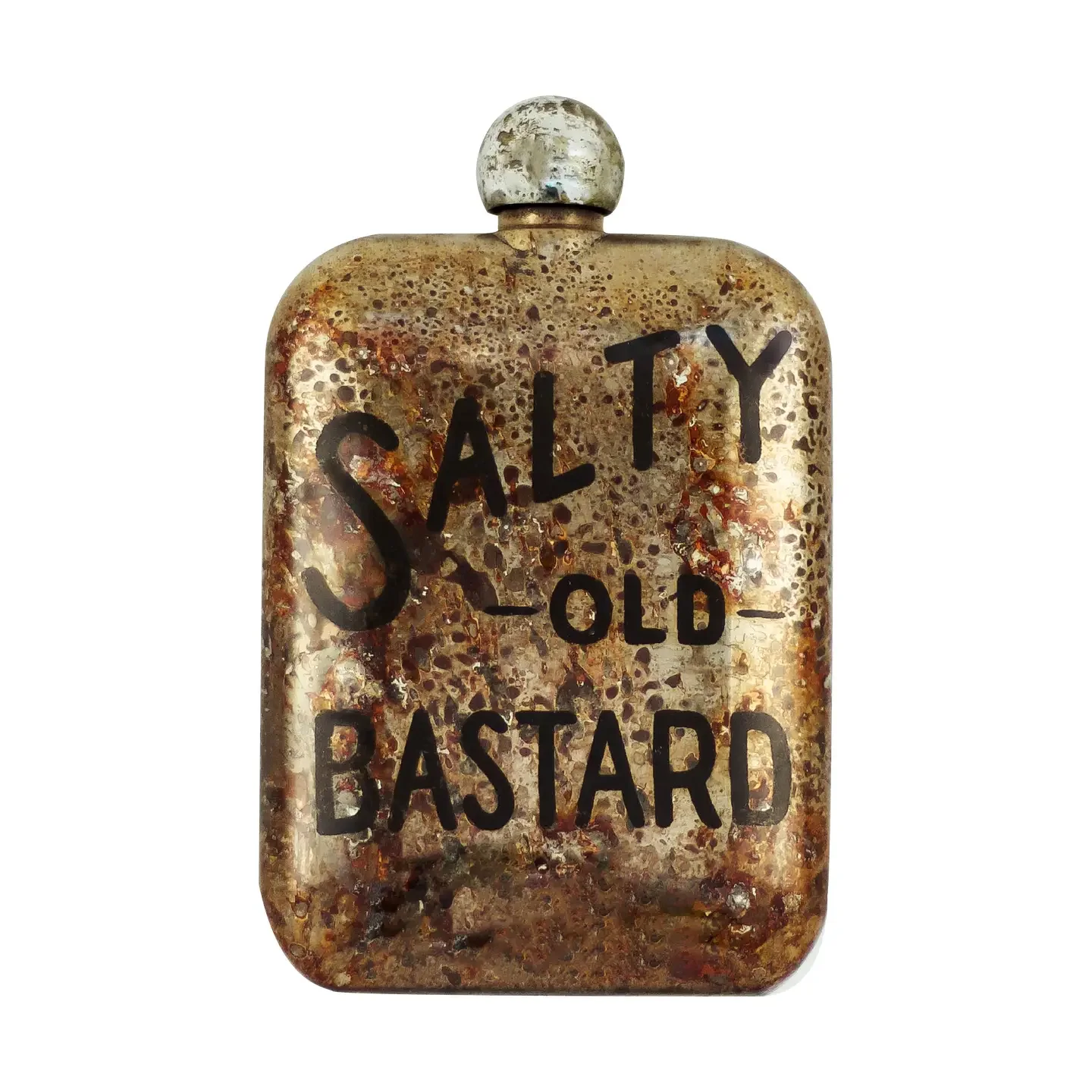 Salty Old Bastard Whiskey Flask