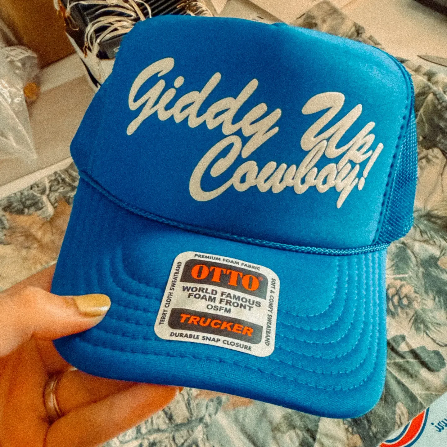 Giddy Up Cowboy! Western Trucker Hat