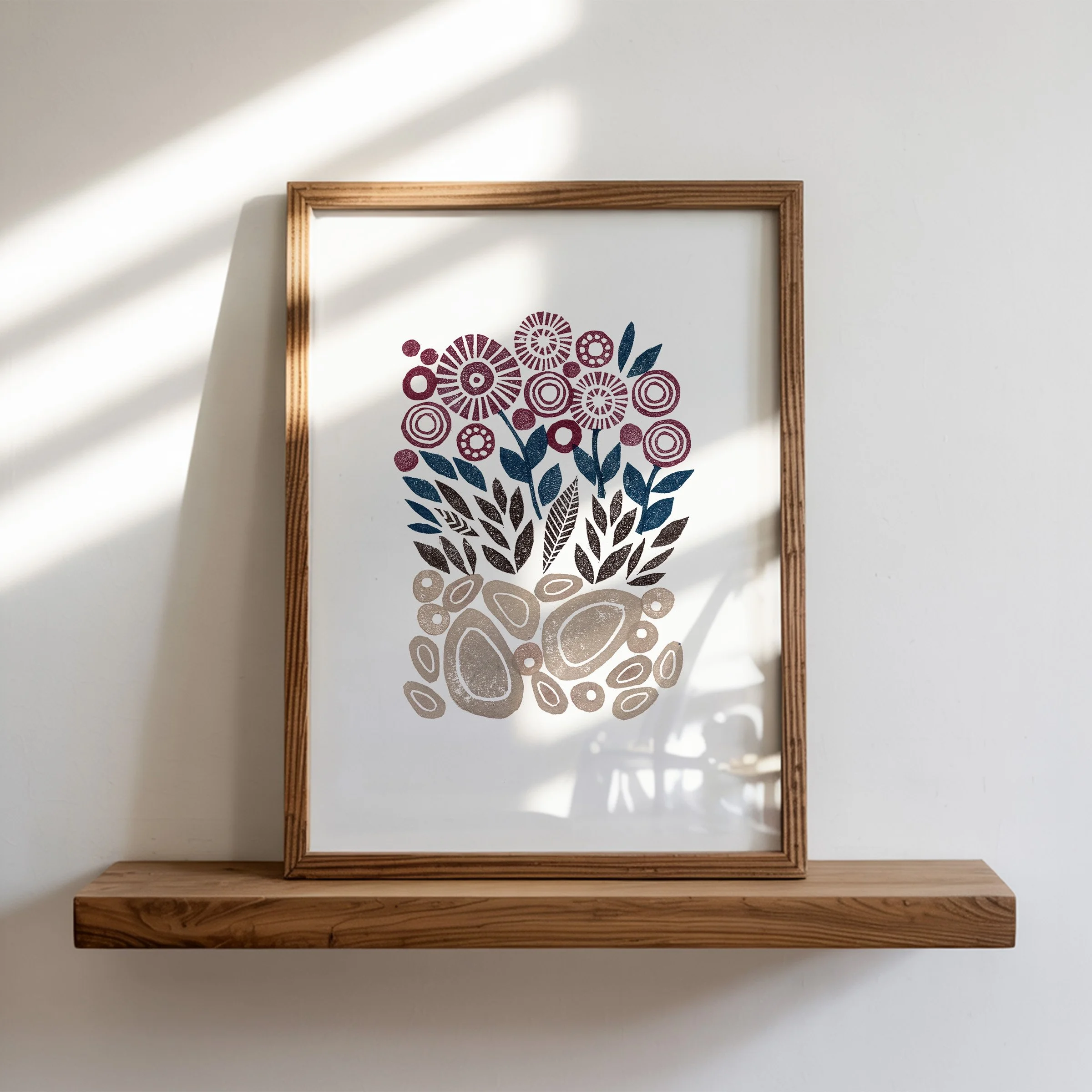 Stone Blooms - Art Print