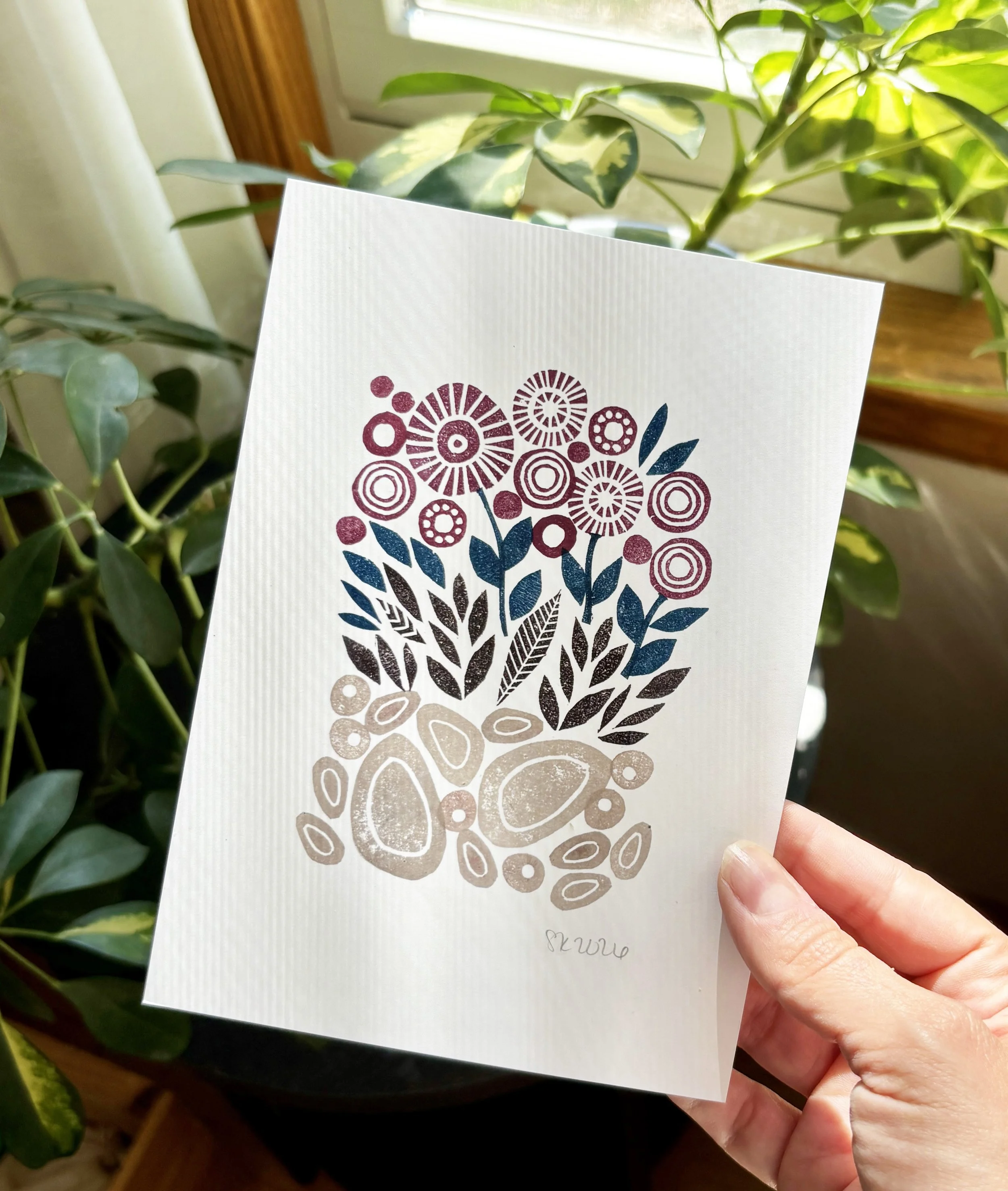 Stone Blooms - Art Print
