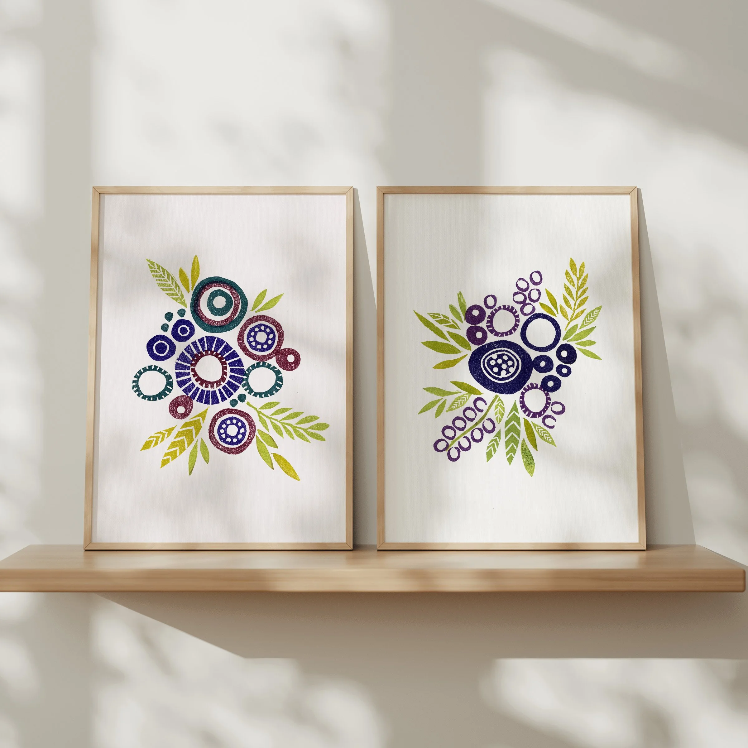 Purple Floral Bouquet Pair.jpg