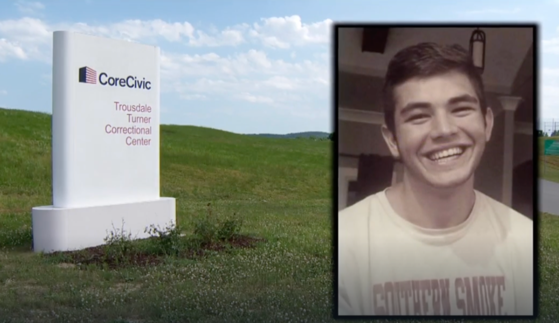 CoreCivic Trousdale Turner Correctional Center connected to Kylan Leeper’s story and prison reform advocacy