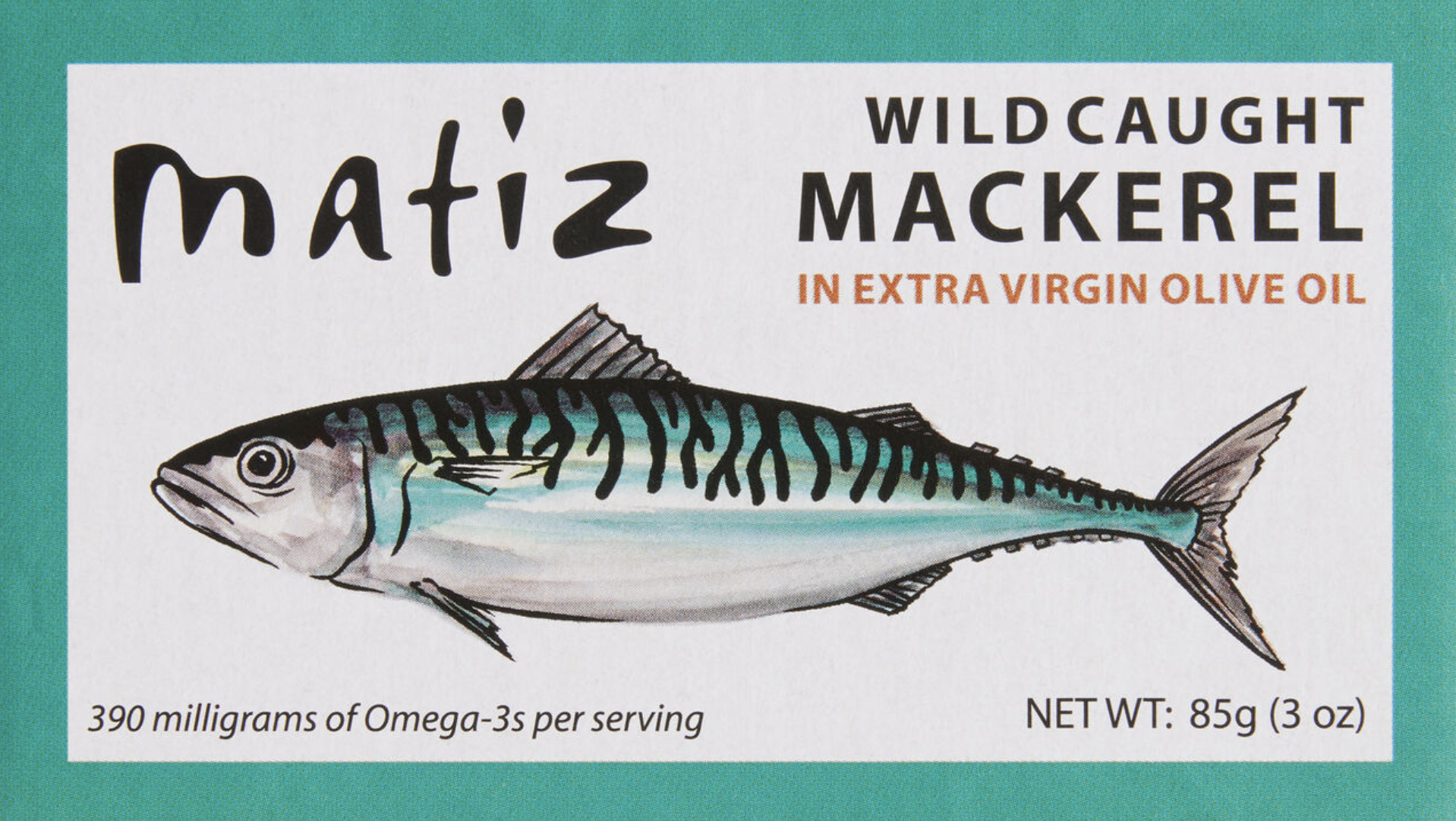 Matiz Wild Caught Mackerel in EVOO