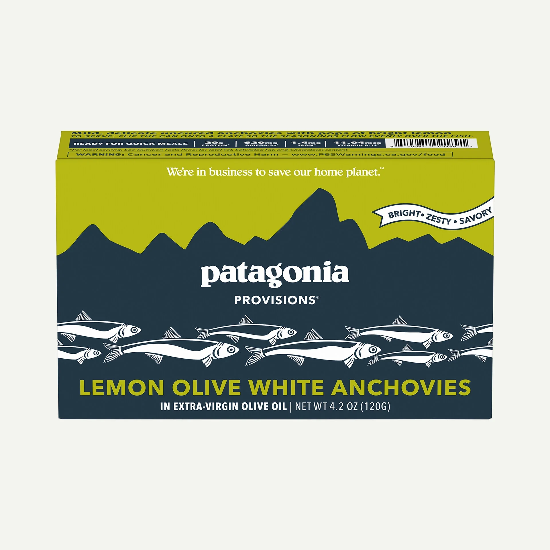 Patagonia Provisions Lemon Olive White Anchovies