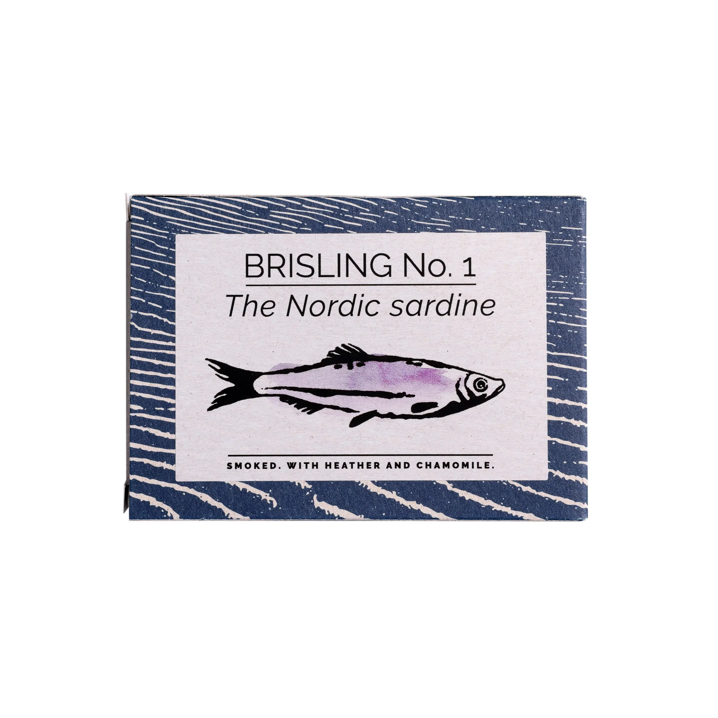 Fangst Brisling No. 1, The Nordic Sardine, Smoked with Heather and Camomile