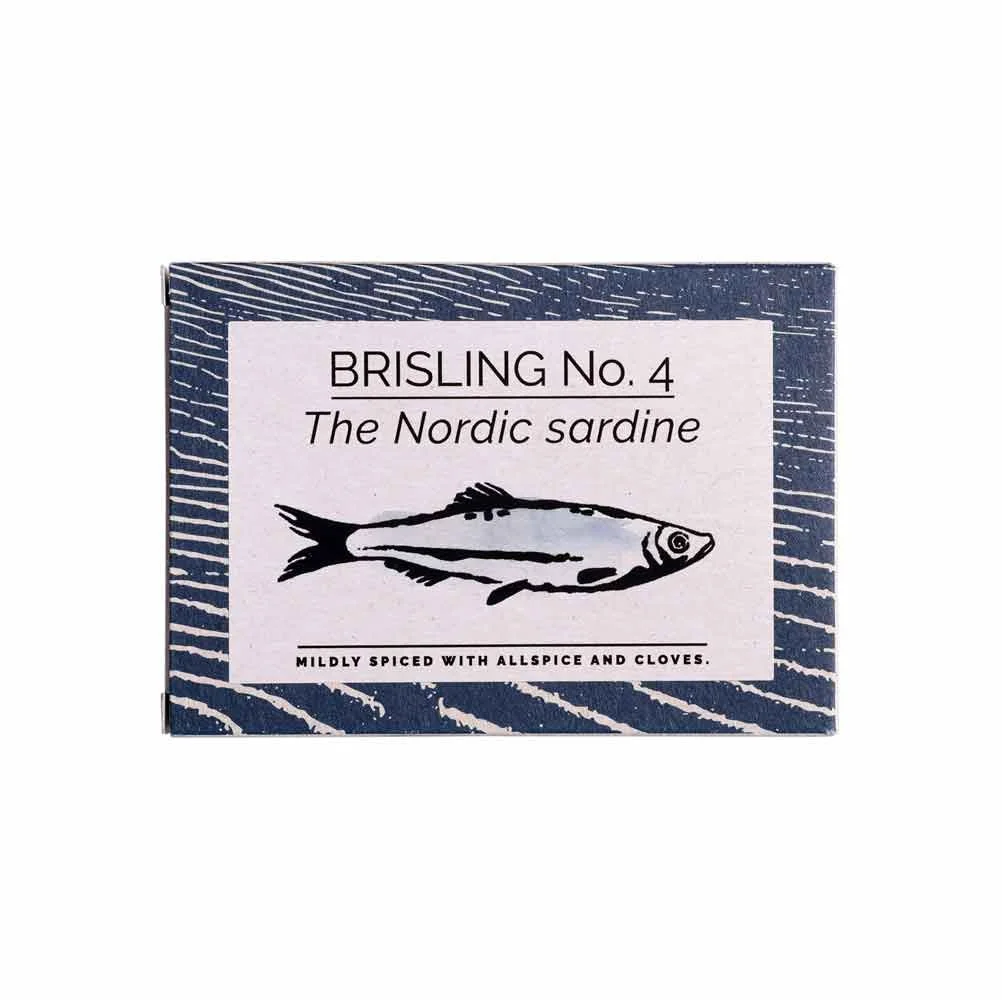 Fangst Brisling No. 4 - The Nordic Sardine, Mildly Spiced with Allspice and Cloves