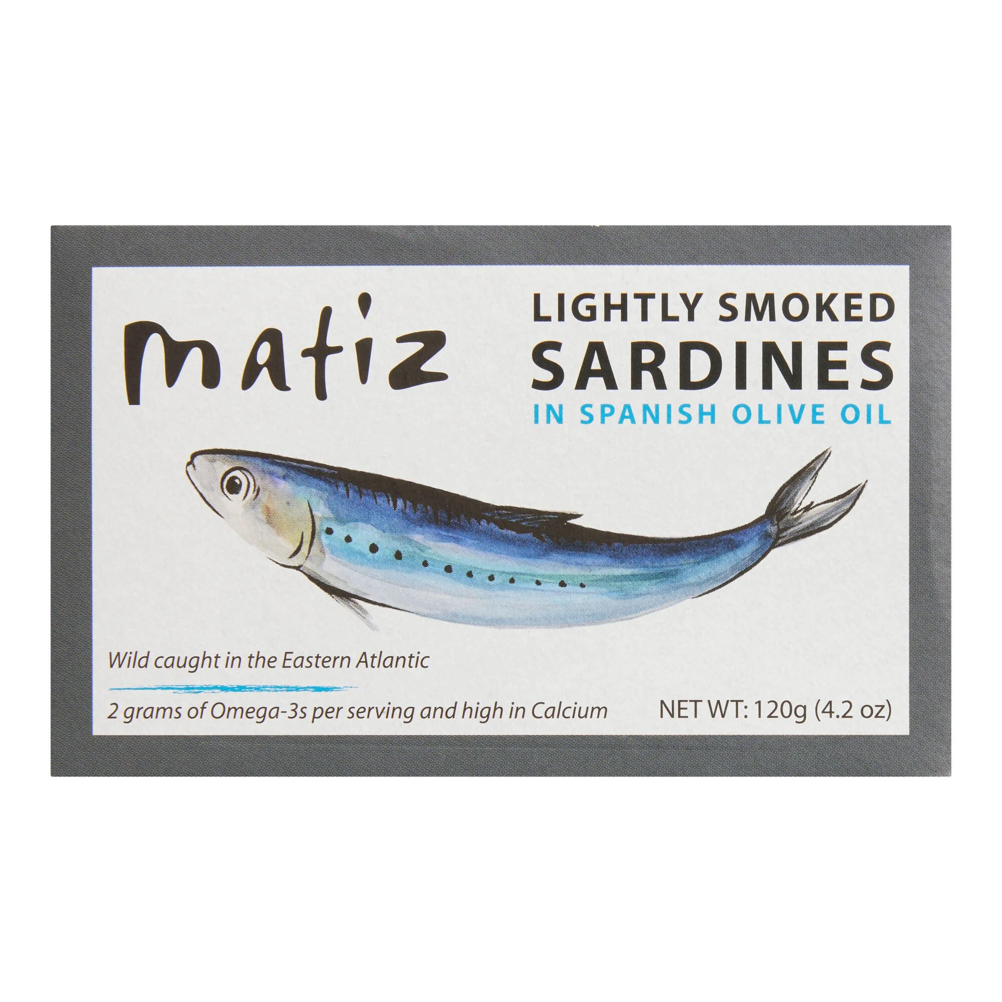 Matiz Lightly Smoked Sardines in Spanish OIive Oil