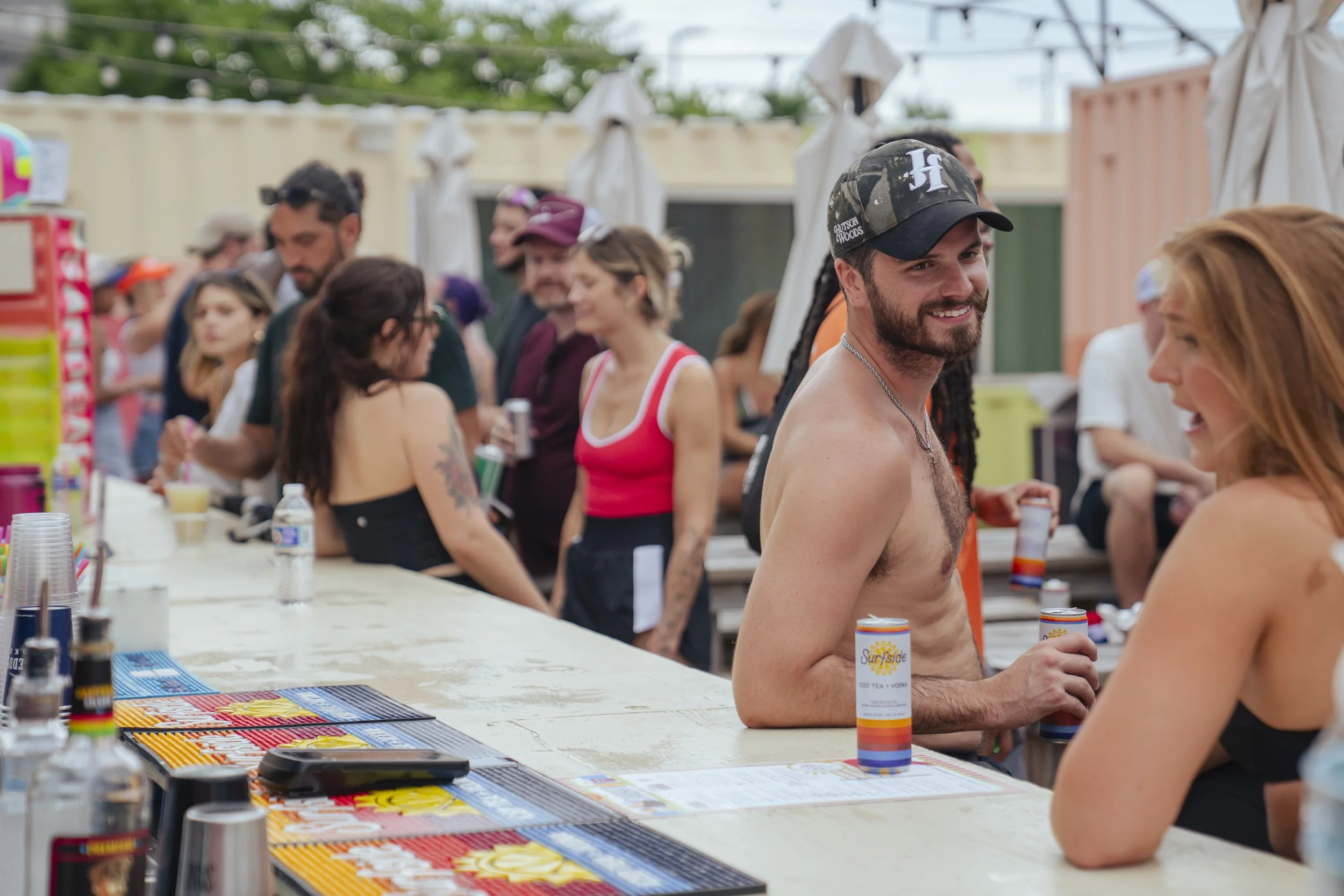 Meet new people in a safe and open setting. 