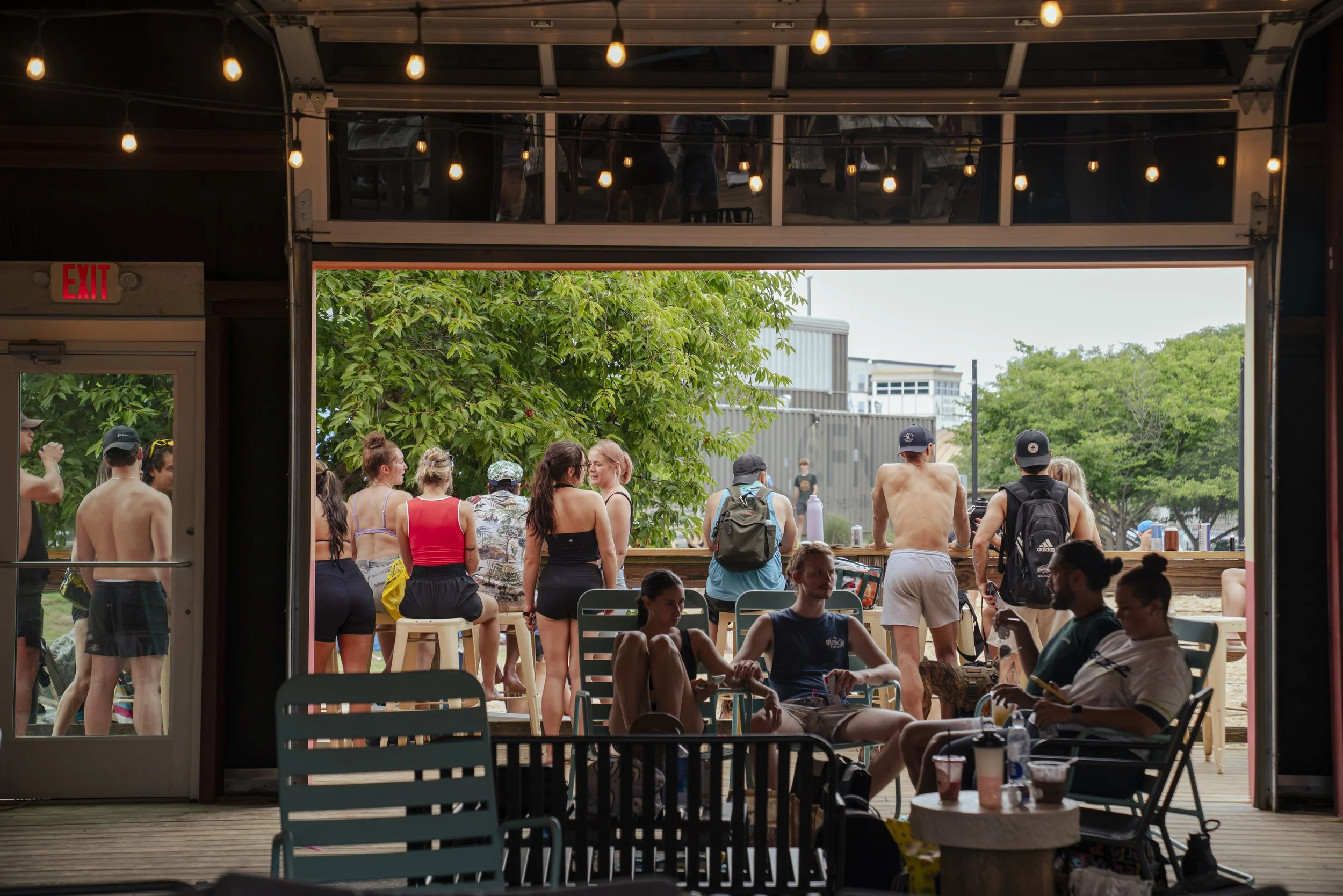 Or you can chill in the shade.