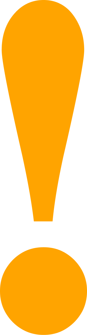 yellow exclamation mark
