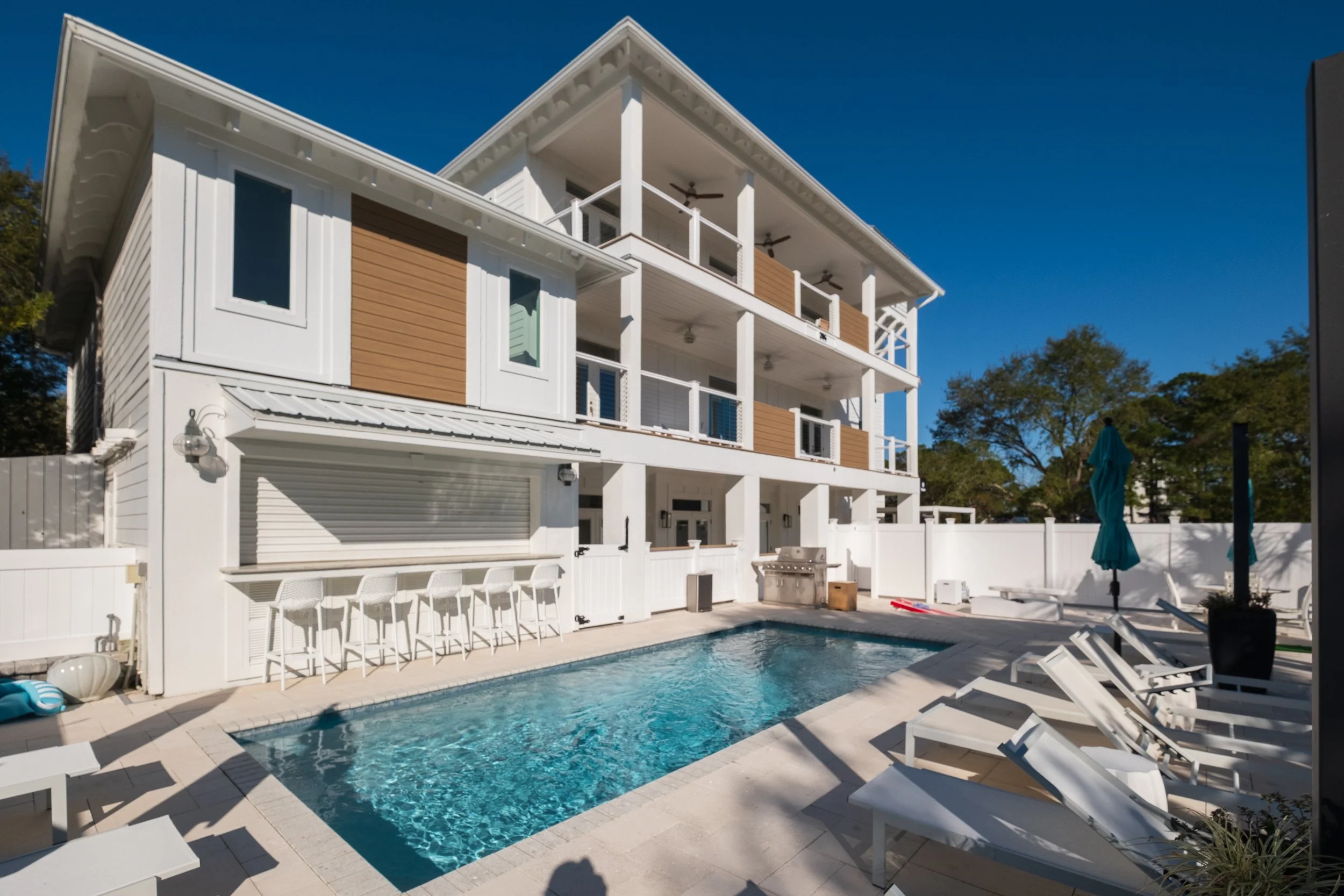 Pool Space at Sea Breeze Sanctuary